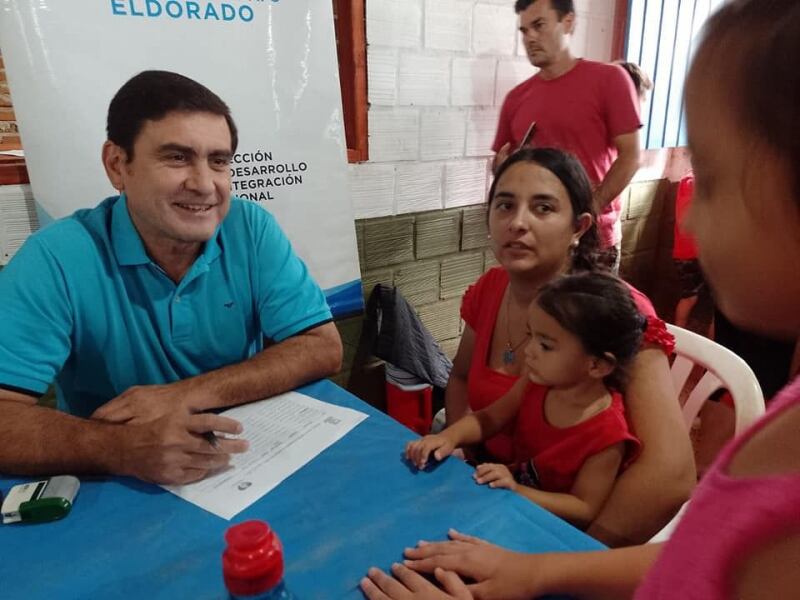 Eldorado: realizaron operativo de salud en diferentes barrios.