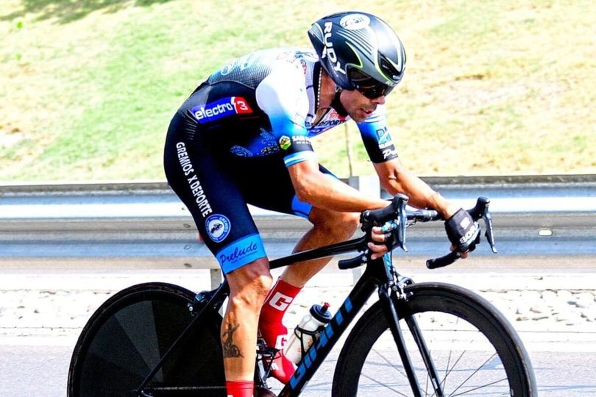 Vuelta de Mendoza: Laureano Rosas fue imparable en la etapa a Villavicencio y es líder en la General