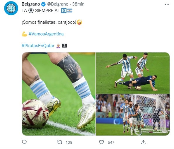 El año de Belgrano... el de la Selección y de Messi.