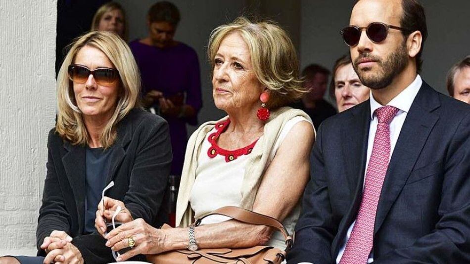 Máxima Zorreguieta y su madre.