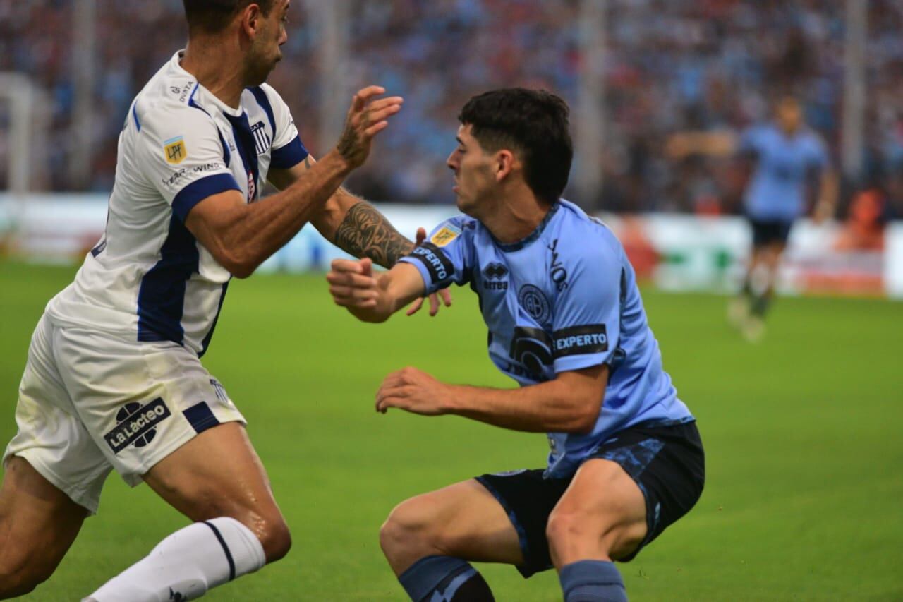 Belgrano y Talleres se enfrentaron por la fecha 7 de la Copa de la Liga Profesional, en Alberdi. (La Voz)