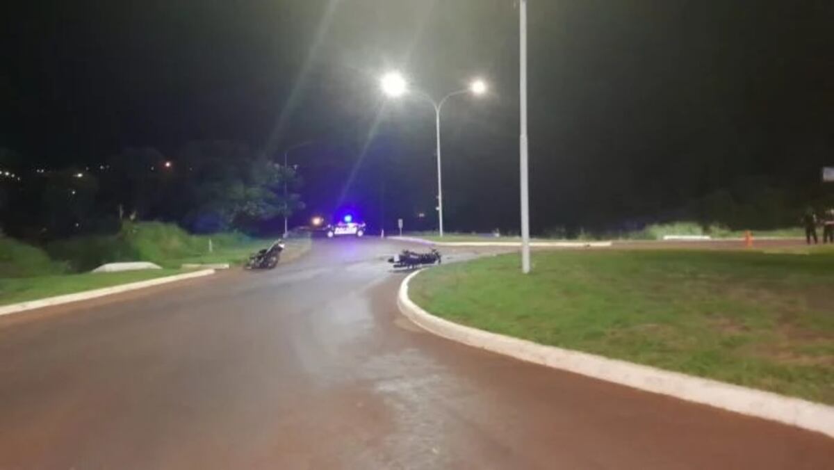Un herido de gravedad tras un choque de motos en Comandante Andresito
