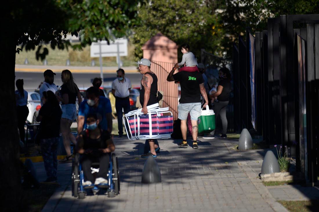 Reapertura del Parque del Chateau, que estuvo cerrado desde el inicio de la cuarentena. (Ramiro Pereyra/ La Voz)