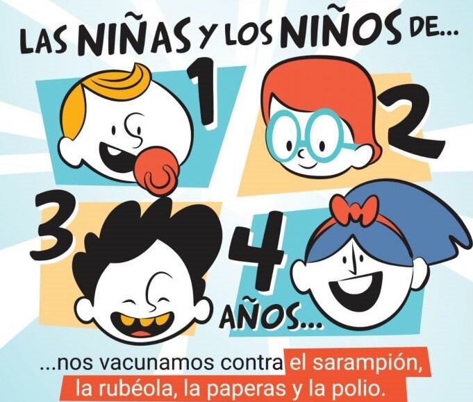 Vacunación Nacional para niños