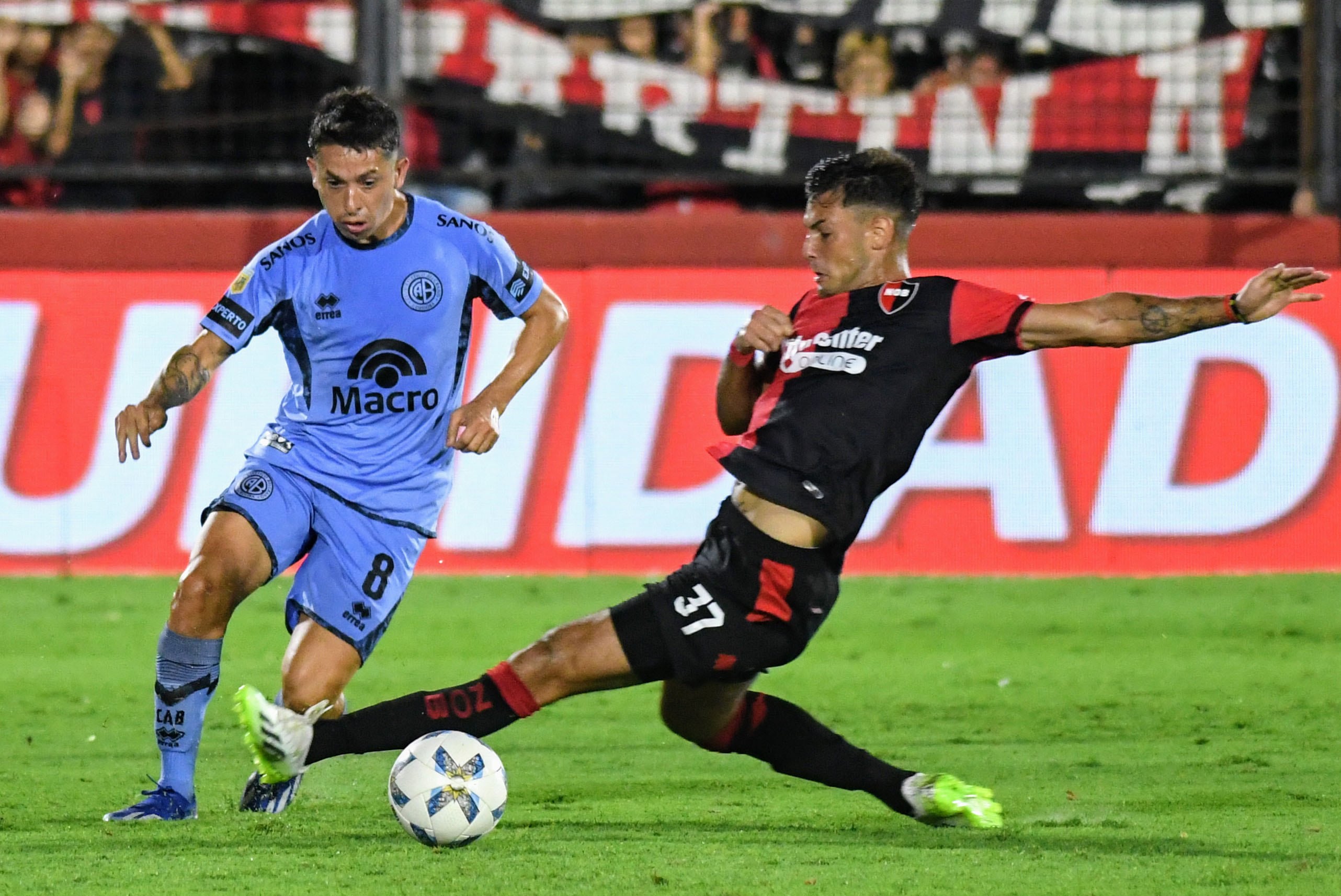 Belgrano visitó a Newell's por la tercera fecha de la Zona B de la Copa Argentina. (Fotobaires)