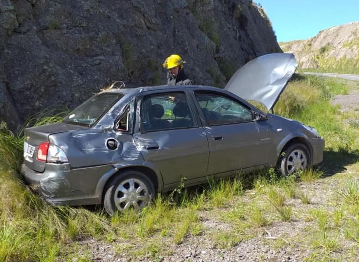 Accidente en la ruta 34.