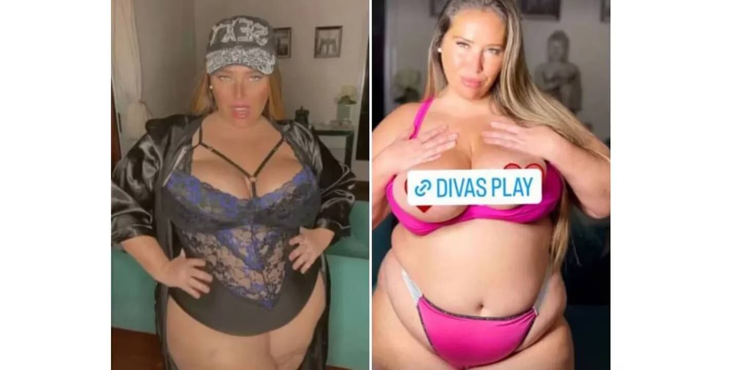 La modelo posteó las imágenes en redes.