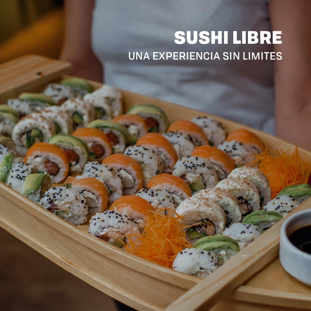 El barrio Cerro de Las Rosas tiene sushi libre gracias a Teppanyaki.