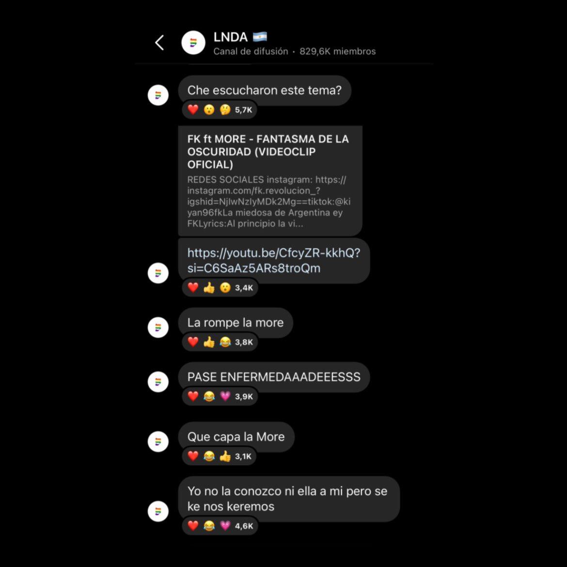 María Becerra volvió a mostrar su fanatismo por More “la miedosa de TikTok” y causó furor en las redes