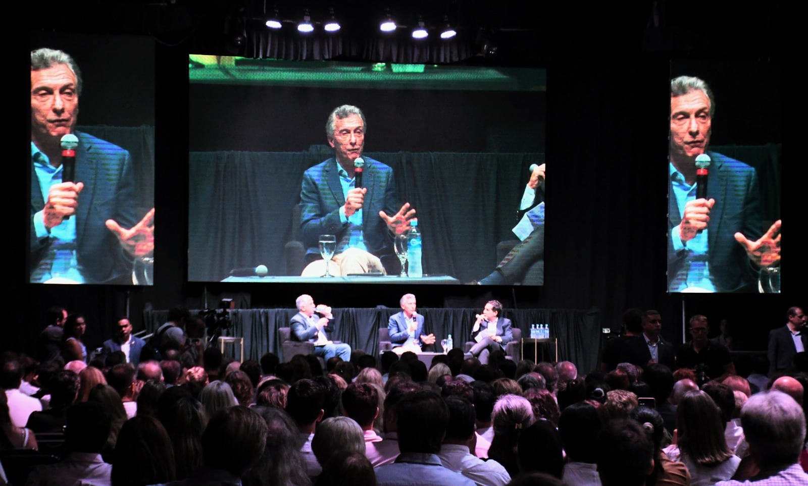 Mauricio Macri en Rosario. Foto: Federico Claro