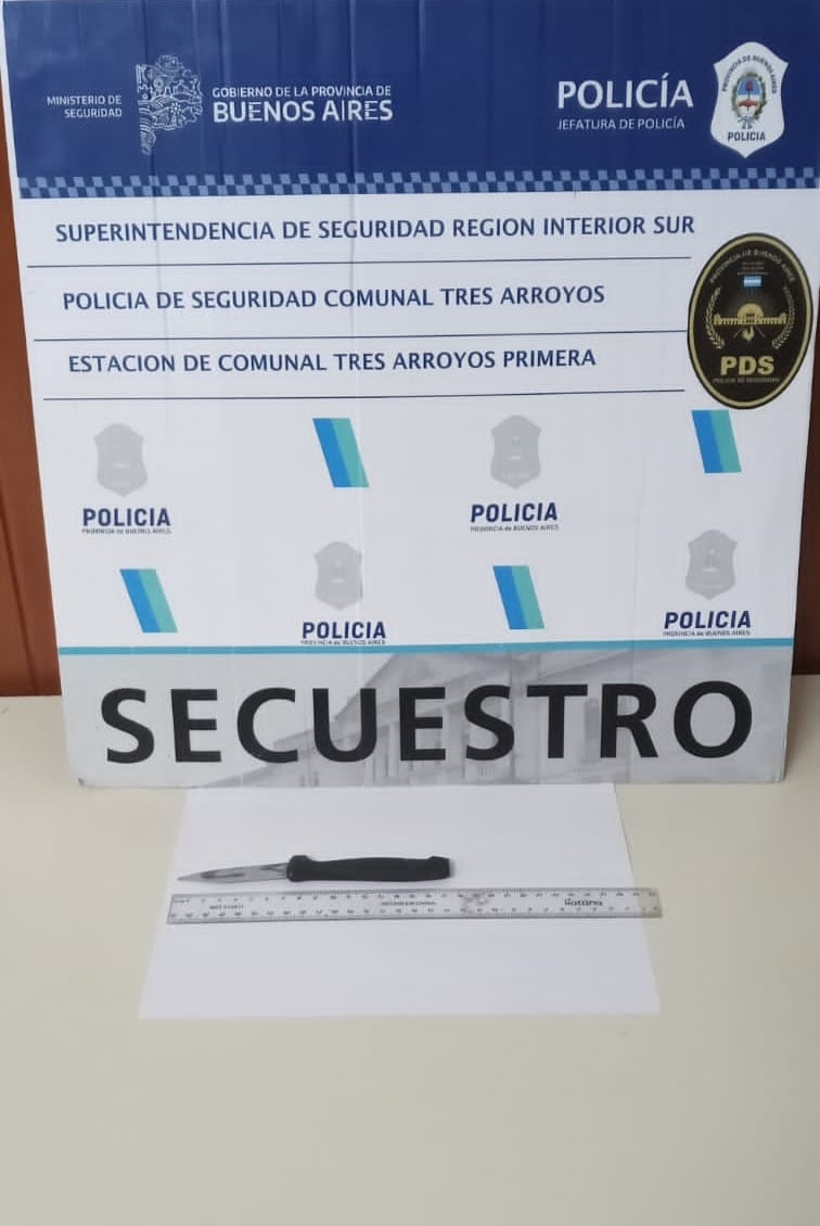 Violencia de Género en Tres Arroyos: Dos aprehendidos, uno por amenazas y otro por agresión