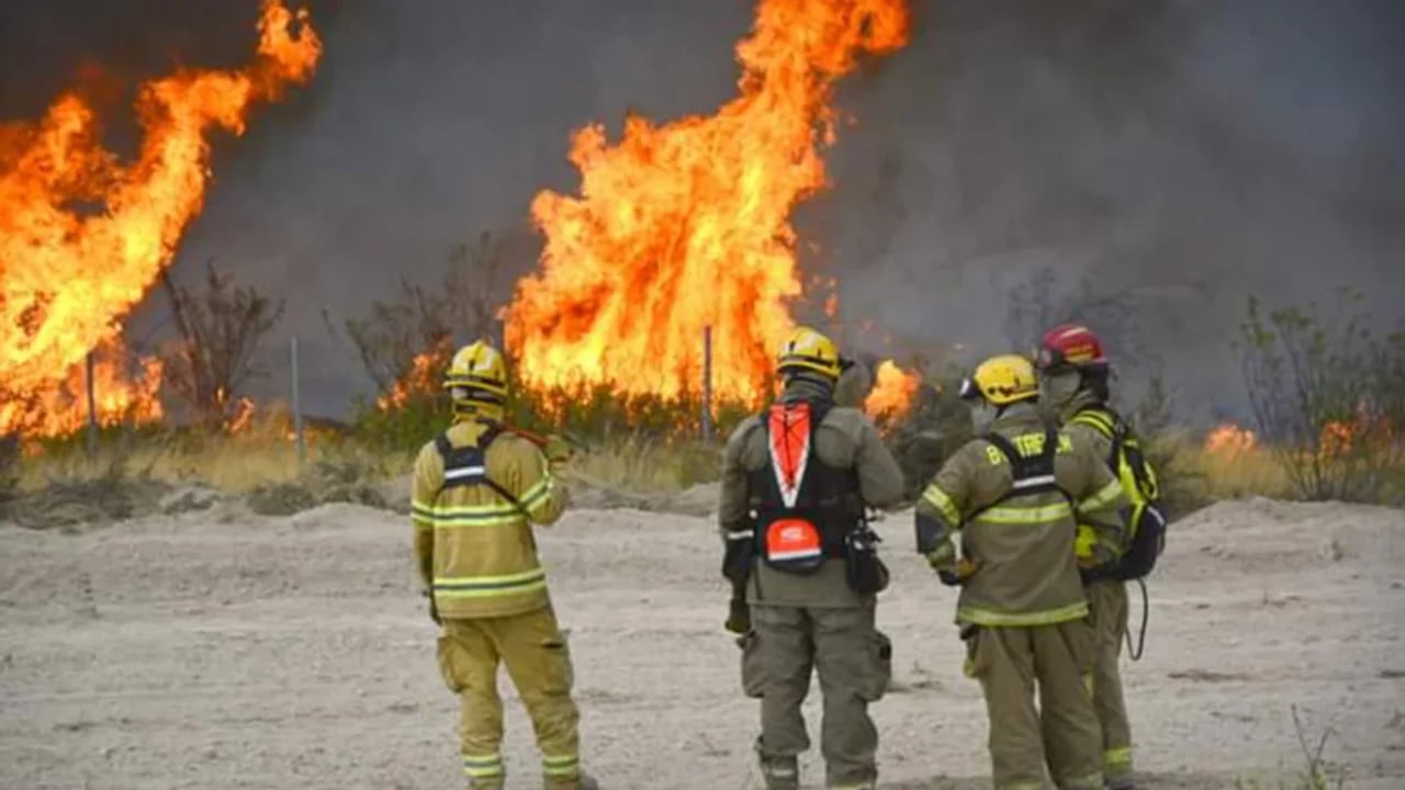 Incendio en Madryn