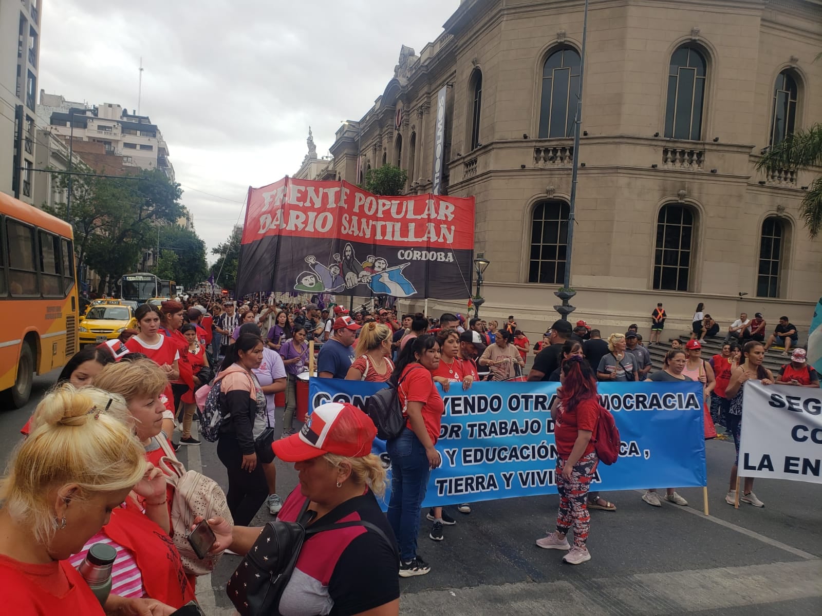 El Frente Popular Darío Santillán.