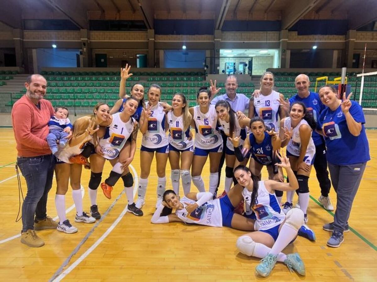 El ASD Pallavolo Zafferana de Mora Audenino finalizó la primer parte del torneo primero e invicto
