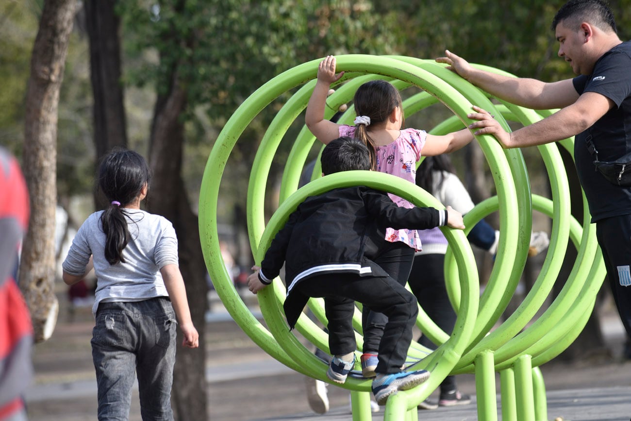 Día del niño dia de las infancias en el Parque del Chateau. ( Ramiro Pereyra / La Voz)