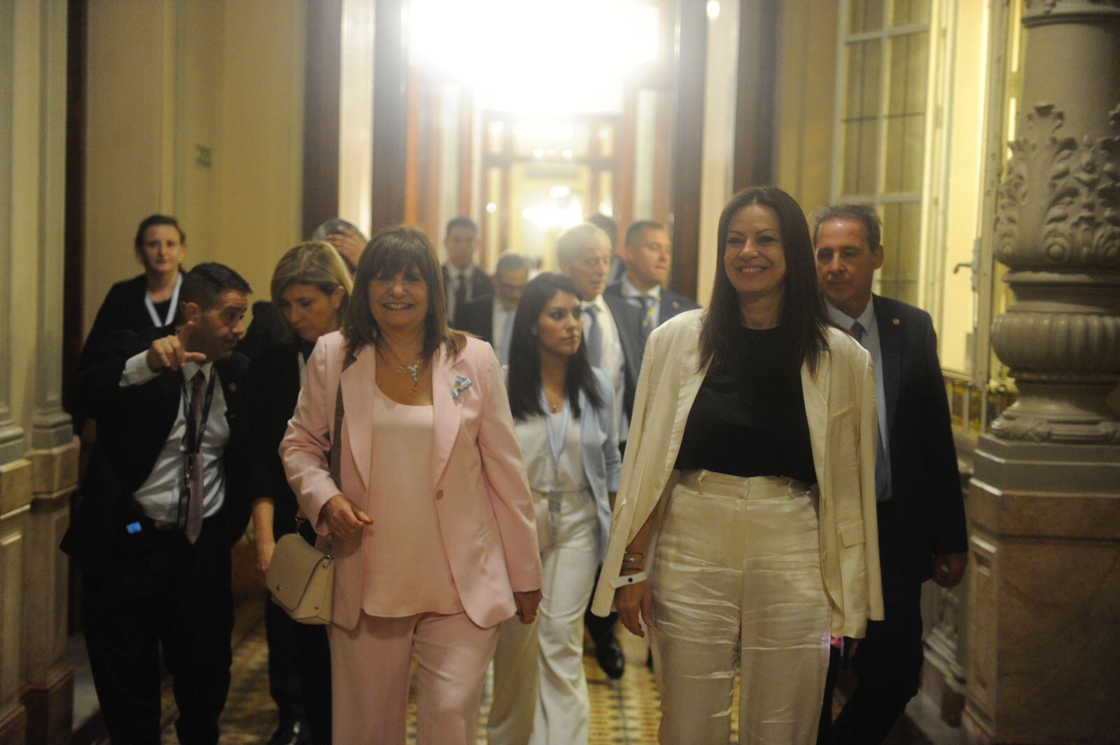 Patricia Bullrich y Sandra Pettovello