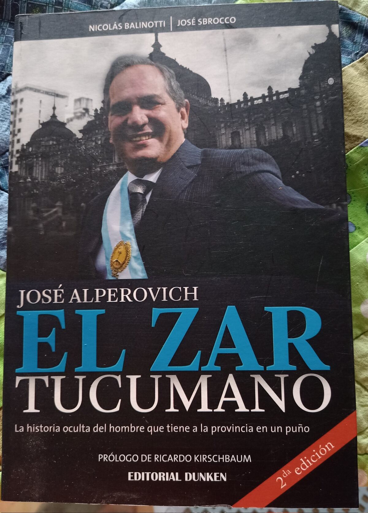 “El Zar”: José Sbrocco habla respecto al libro del que es co-autor