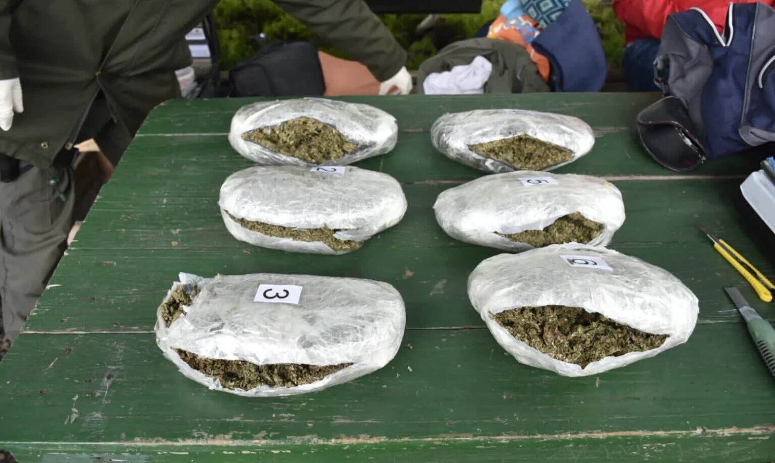 Gendarmería incautó marihuana en un ómnibus de larga distancia en Eldorado