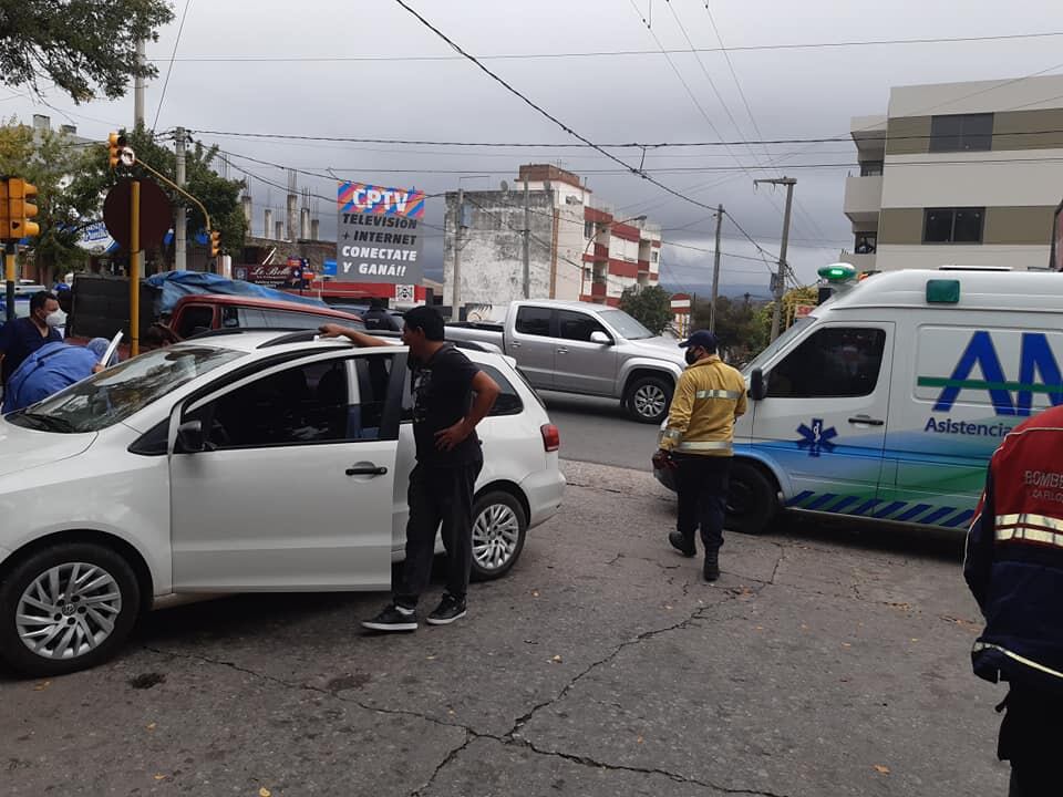 Accidentes de tránsito Avenida Cárcano Carlos Paz.