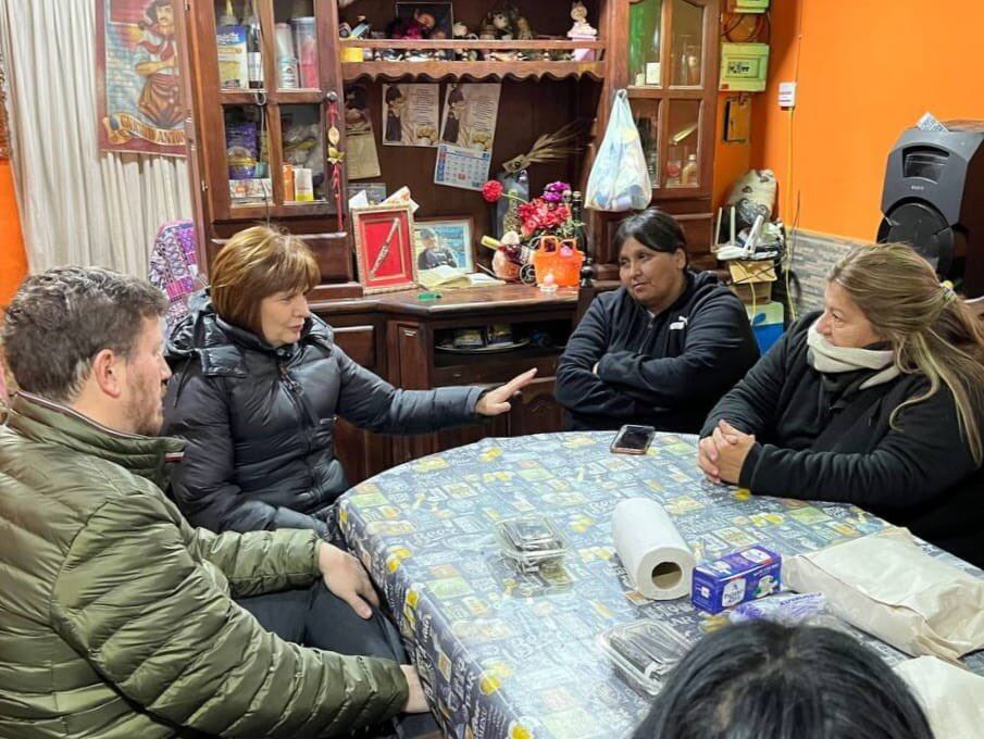 Patricia Bullrich recorrió zonas de Rosario y habló sobre un plan para luchar contra el narcotráfico.