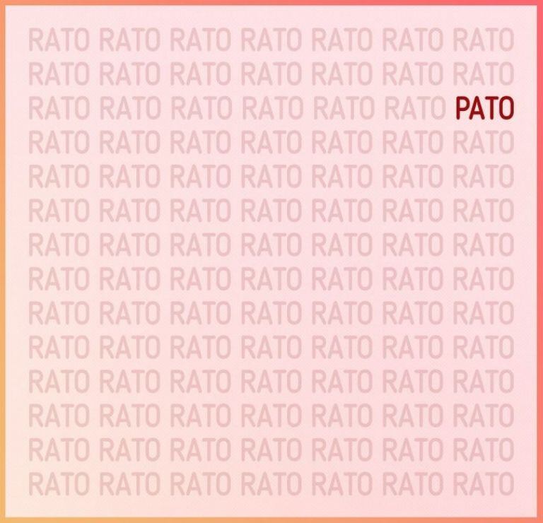 La respuesta del acertijo visual de la palabra "pato".