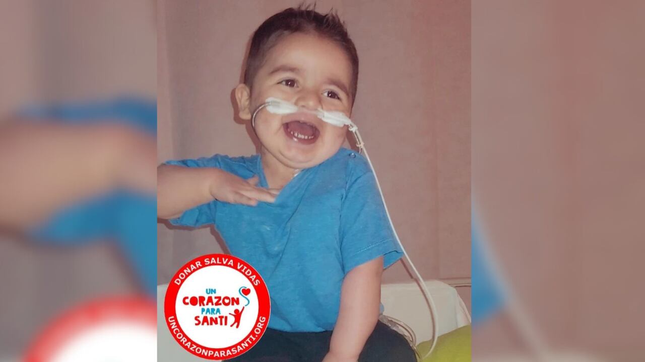 Buenas noticias: Santi, el pequeño guerrero sanjuanino pasó a terapia intermedia y evoluciona favorablemente