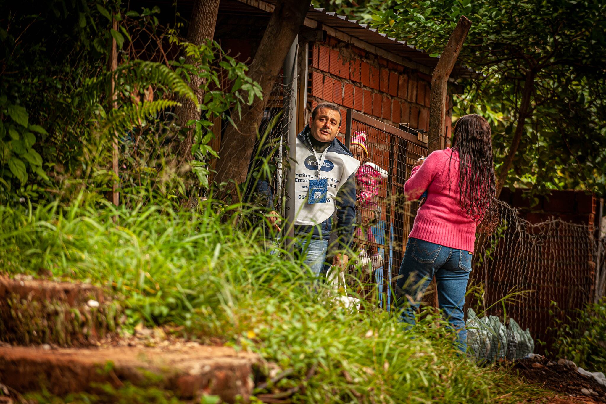 Oscar Herrera Ahuad, gobernador de Misiones fue voluntario en el Censo 2022.