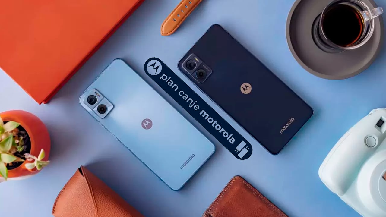 Motorola dará un voucher para acceder a smartphones gama media y premium. Captura: Motorola