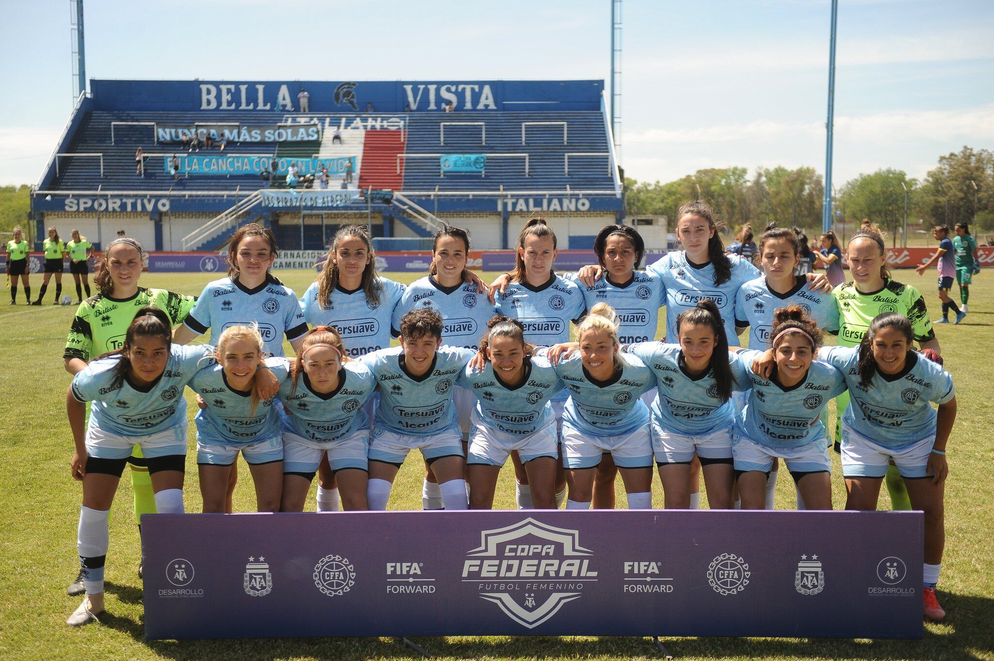 Las Piratas jugaron ante las rosarinas en el estadio República de Italia, en Ezeiza