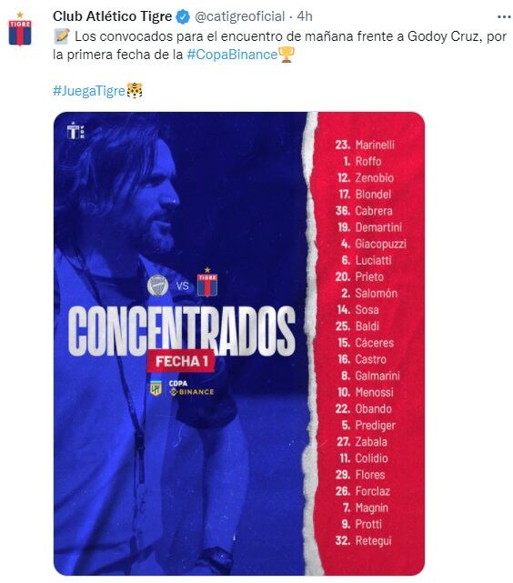 Convocados