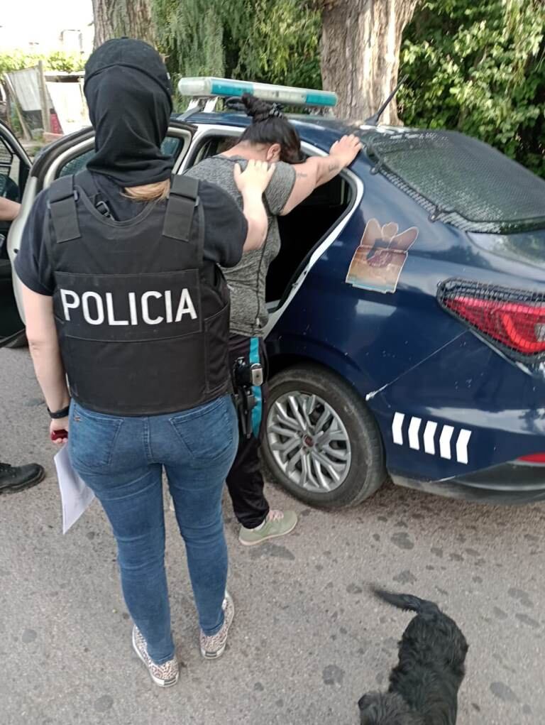 La pareja del hombre que está preso en San Rafael fue arrestada en Cuadro Nacional.