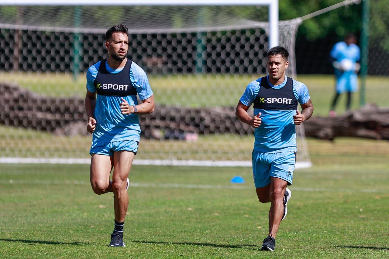 El plantel pirata continúa con sus trabajos de pretemporada en Buenos Aires. Realiza esta etapa de su preparación en Pilar. (Prensa Belgrano)