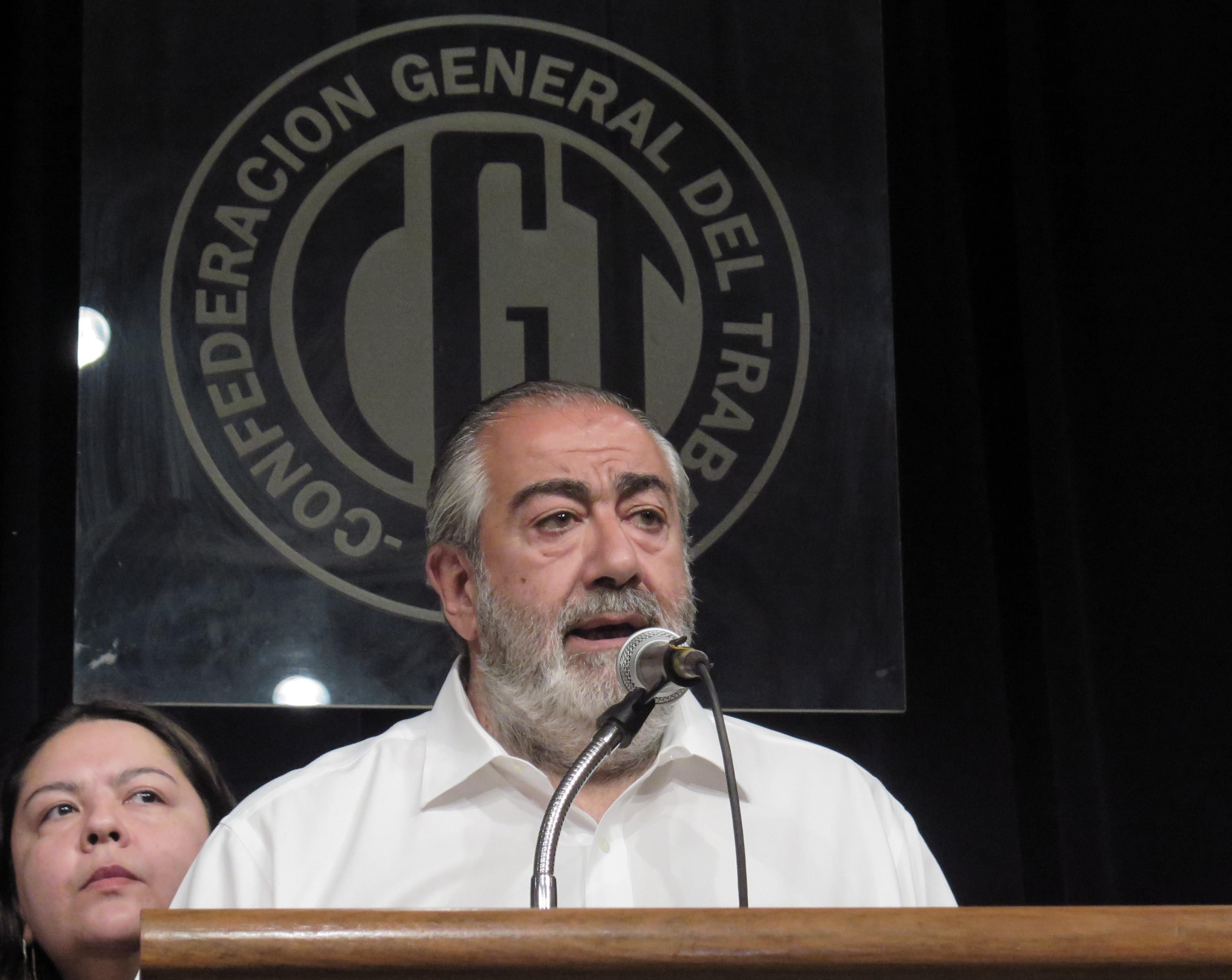 El secretario general de la CGT, Héctor Daer.