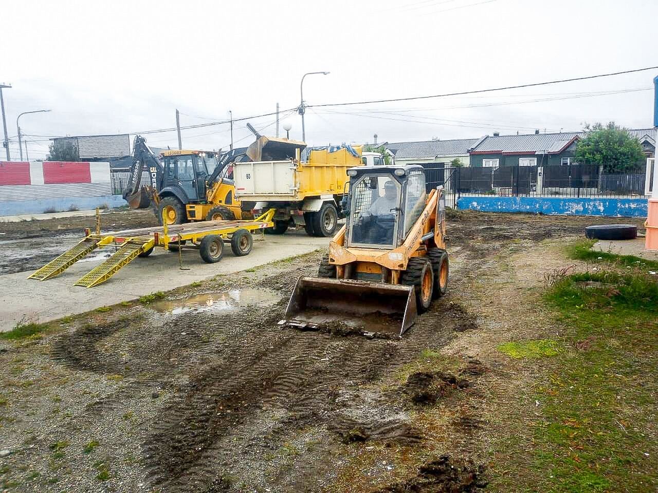 Avanzan los trabajos de mantenimiento y refacción en las escuelas de Tierra del Fuego