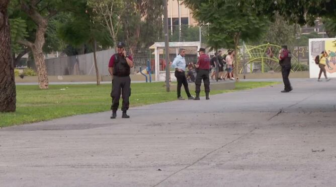 La Policía de la Ciudad detuvo a un sospechoso de nacionalidad dominicana.