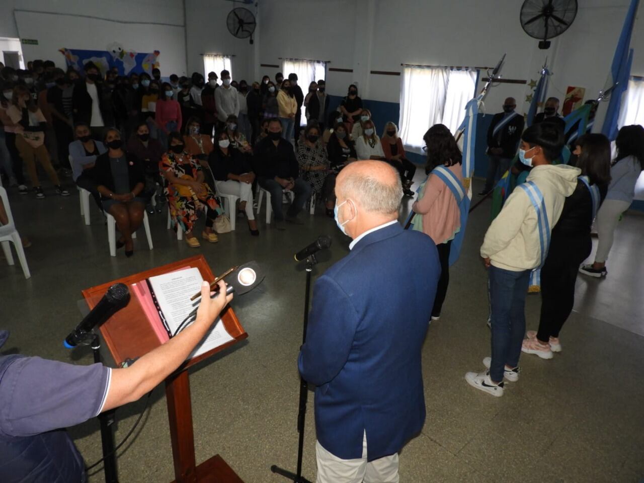 La Escuela N° 15 fue sede del Acto Distrital por el comienzo de clases