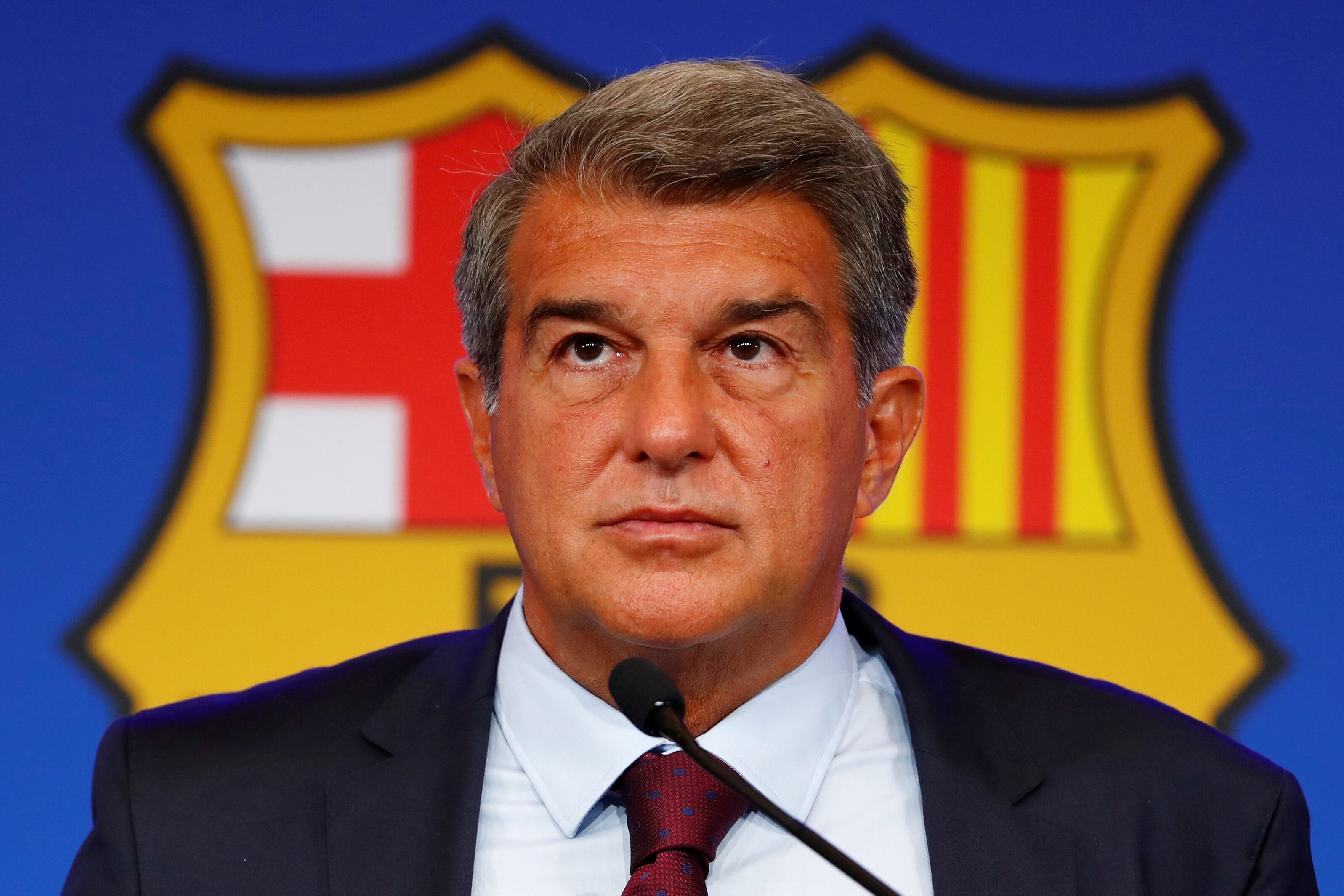 Laporta, actual presidente del Barcelona.