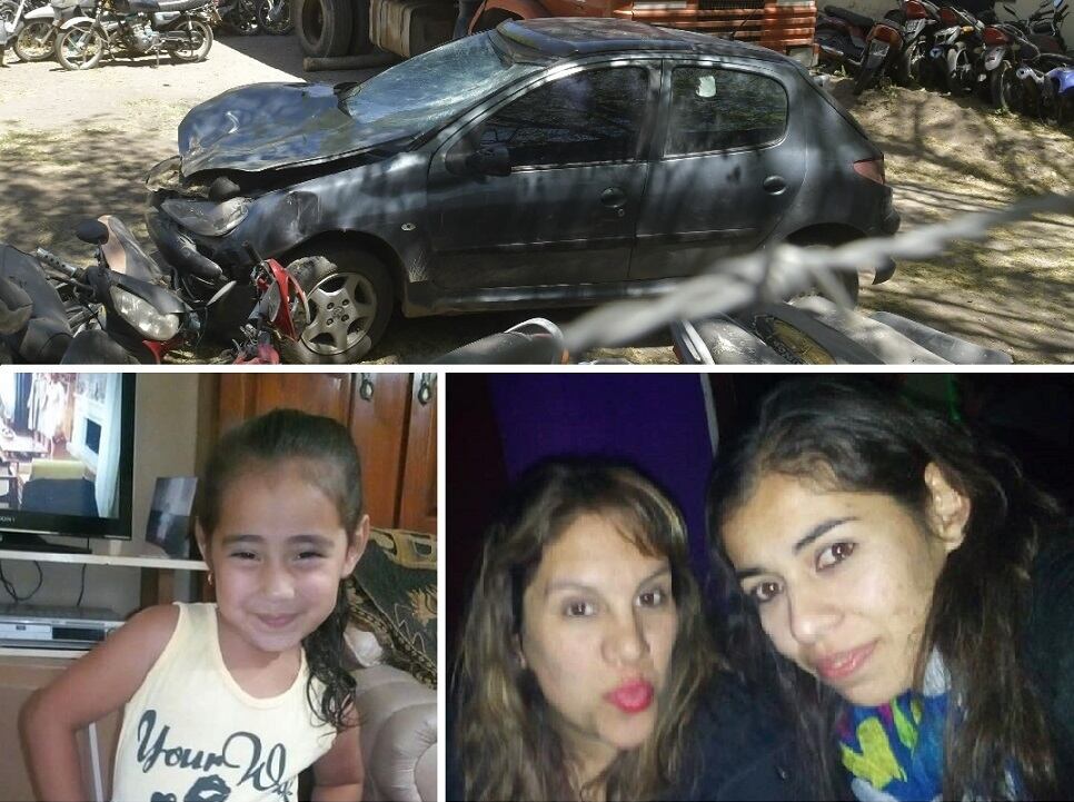 Las ciclistas fueron embestidas por un Peugeot 206 en la ruta 40 a la altura de Eugenio Bustos. 