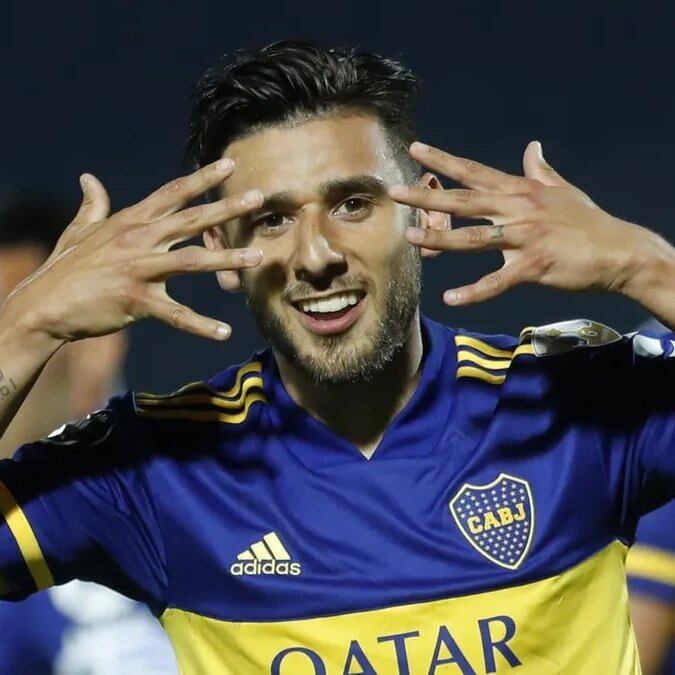 Eduardo Salvio puso el 1 a 0 parcial para Boca sobre Central Córdoba.