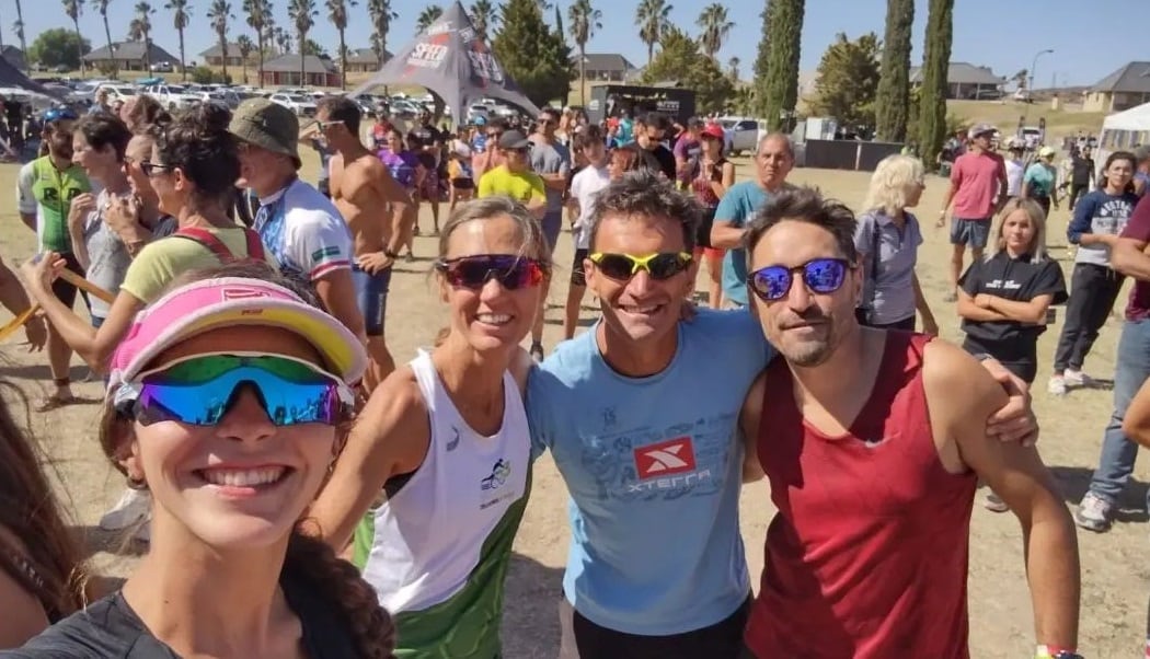 Los representantes de Mendoza que participaron en el circuito internacional XTerra que se disputó en San Juan.