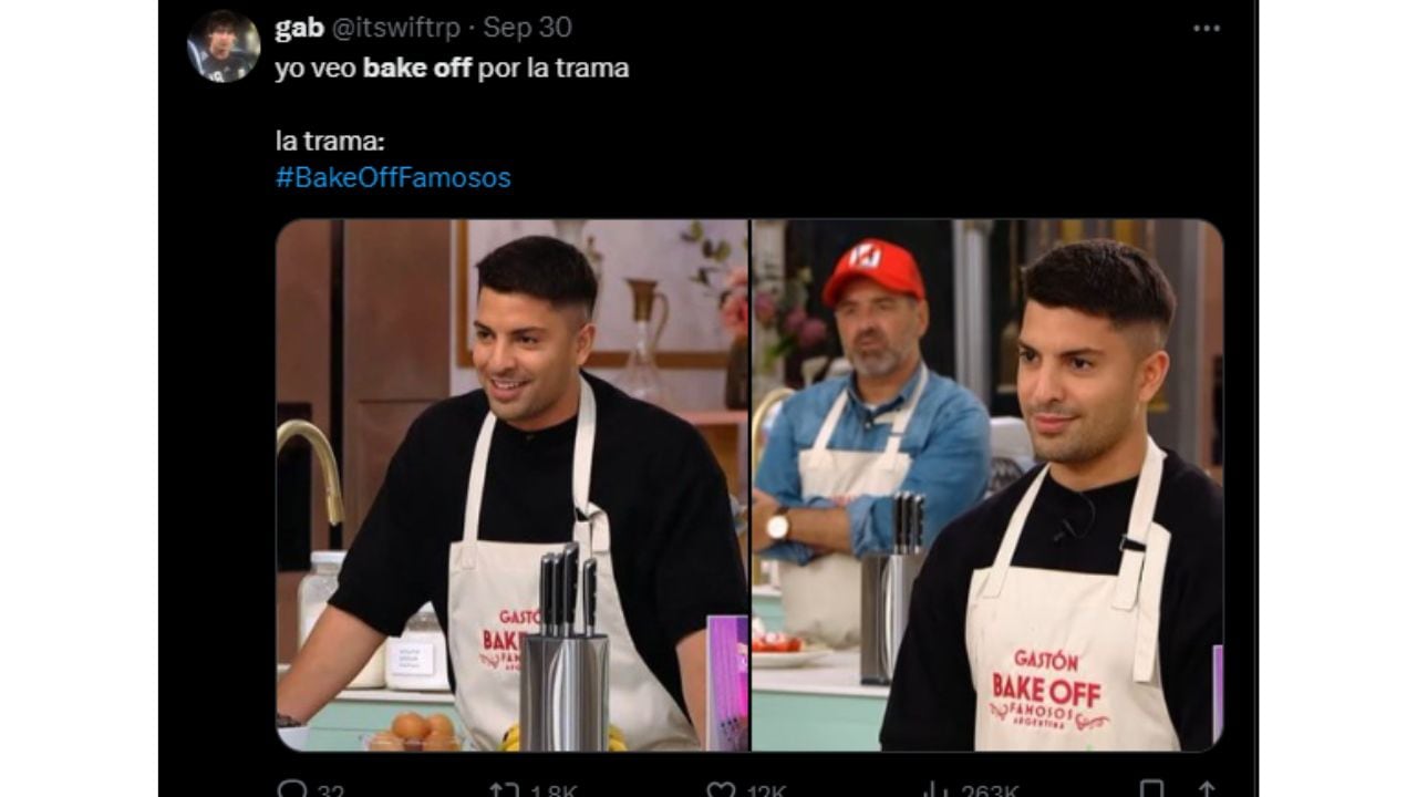 El fenómeno “Gastón Edul” en Bake Off Famosos: los memes que lo confirman