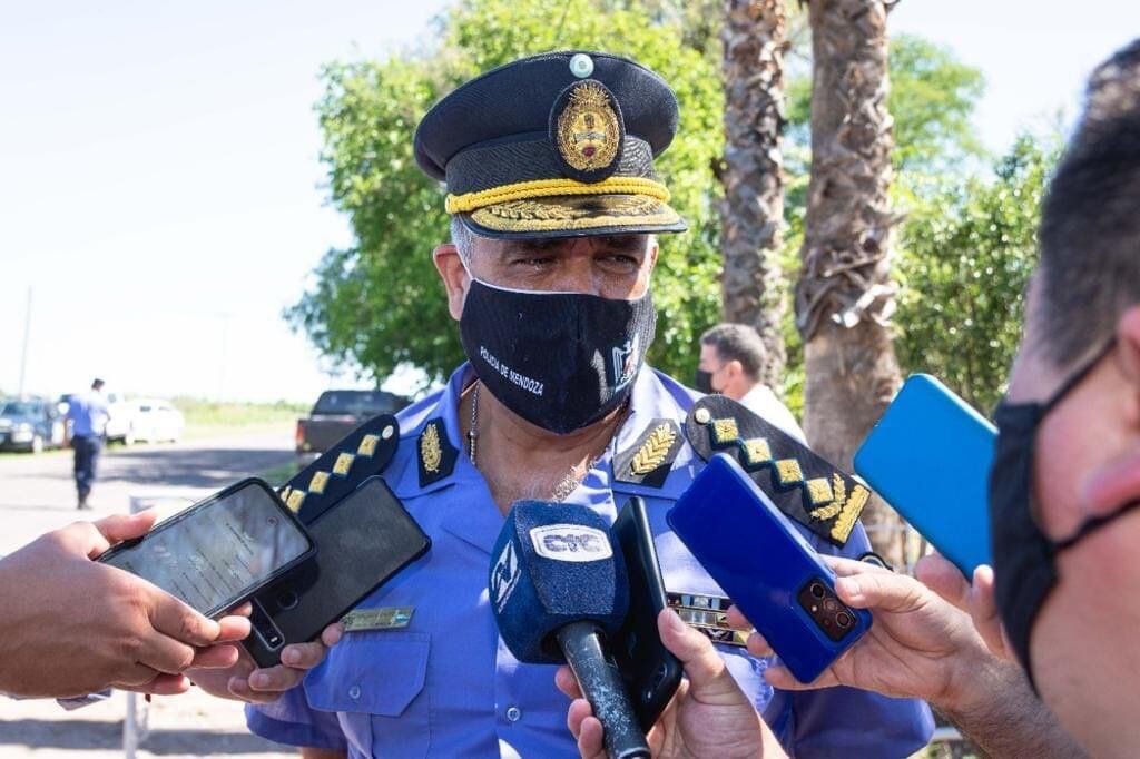 Marcelo Calipo, jefe de la Policía de Mendoza.