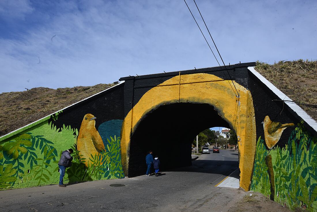 En la zona también realizaron trabajos de limpieza y desmalezado. 