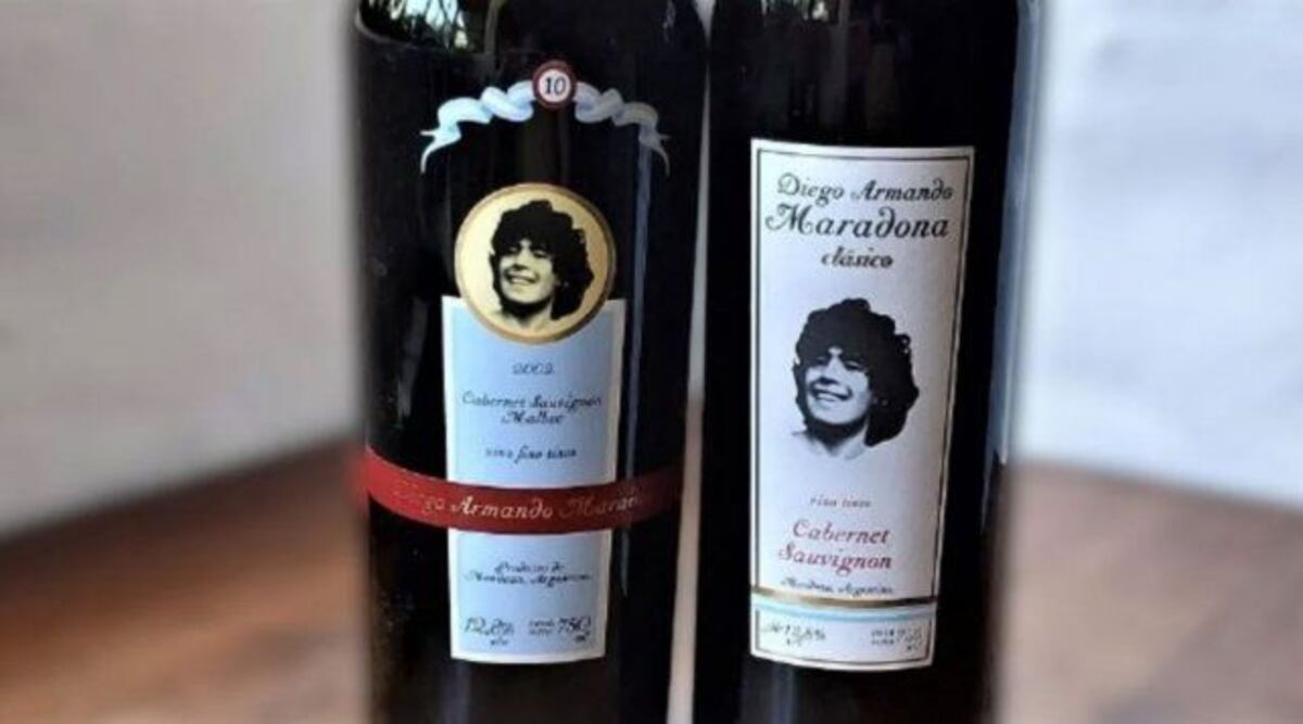 El vino mendocino “Diego Maradona” se vende hasta en $150.000