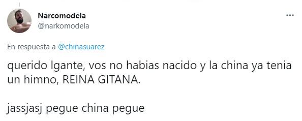 Los tweets a favor de la China