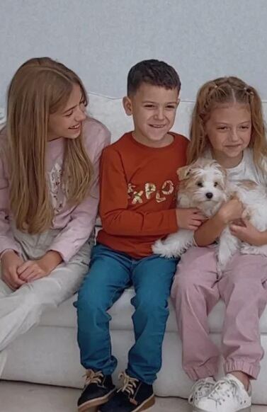 Las hijas de Evangelina Anderson participaron de una producción de fotos para la marca de Antonela Roccuzzo.