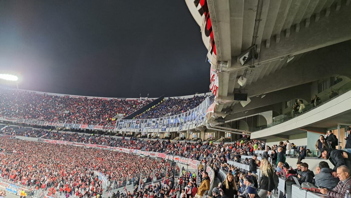 Los hinchas de Talleres.