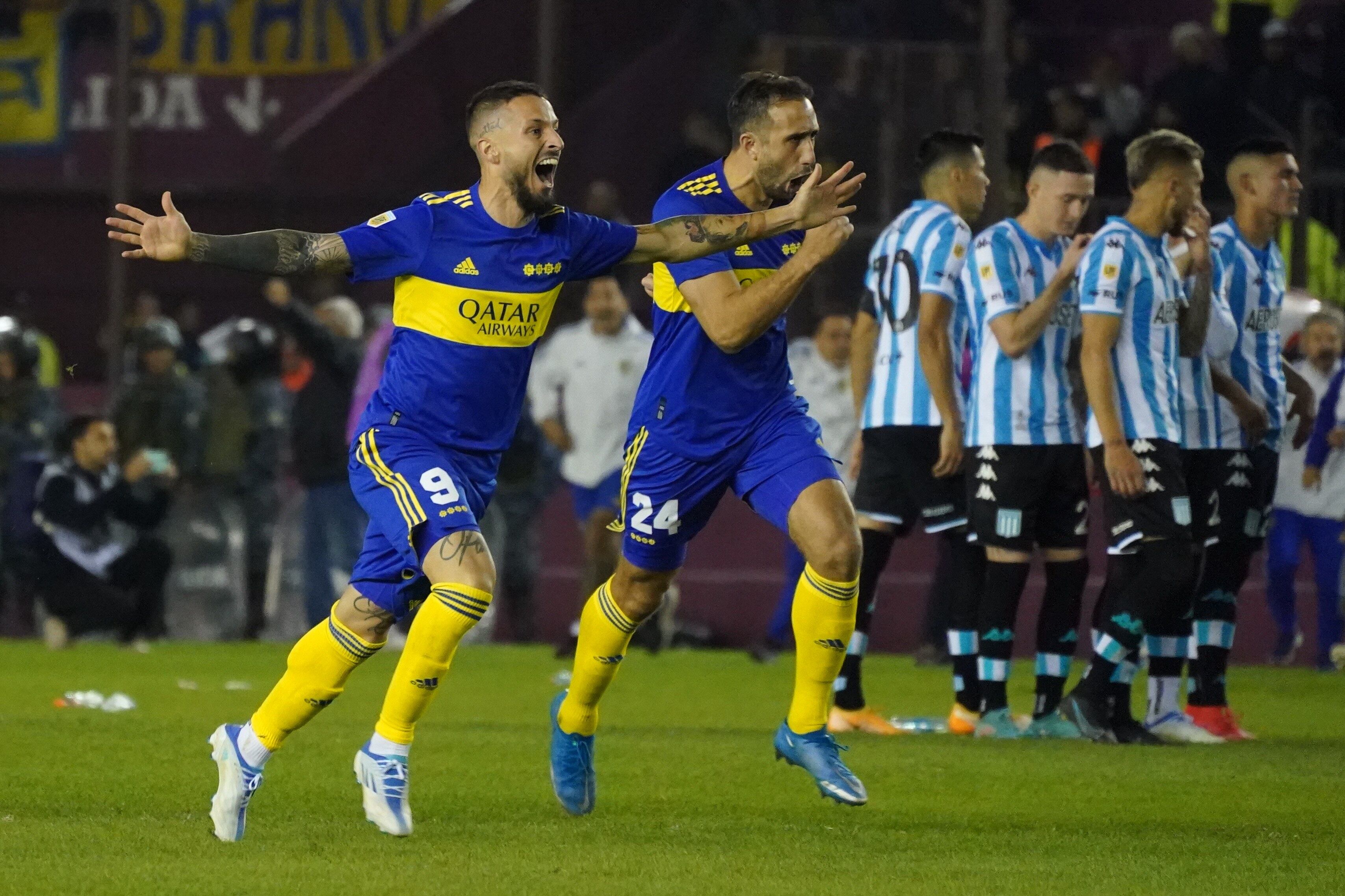 BOCA RACING  semifinal de la liga 
 foto CLARIN