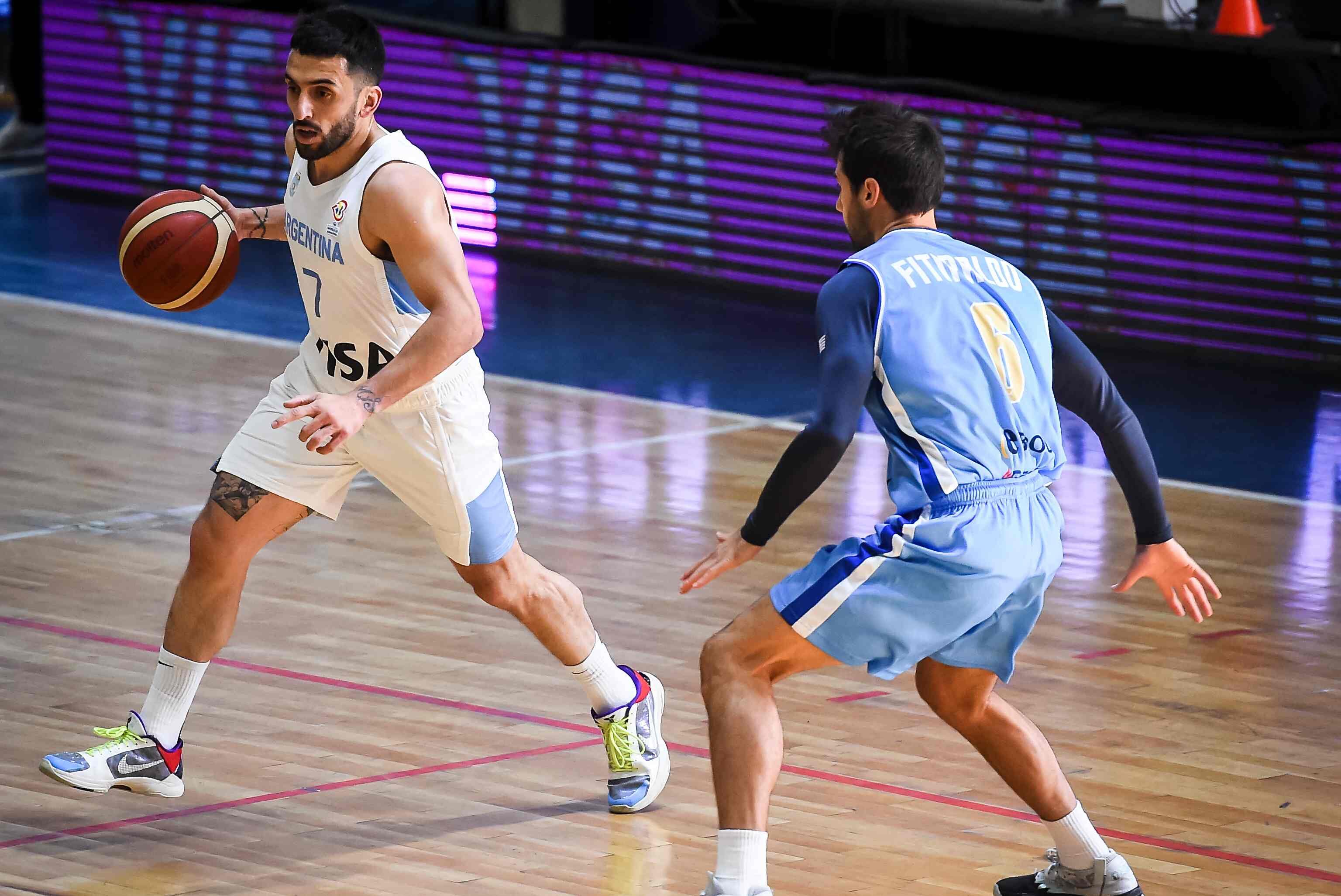 El cordobés Facundo Campazzo resultó el máximo anotador de Argentina, con 29 puntos. (@cabboficial)