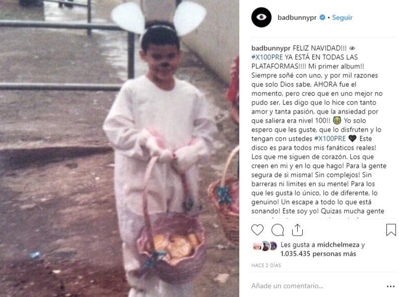 Antes y después de Bad Bunny: así lucía el “Conejo Malo” antes de la fama